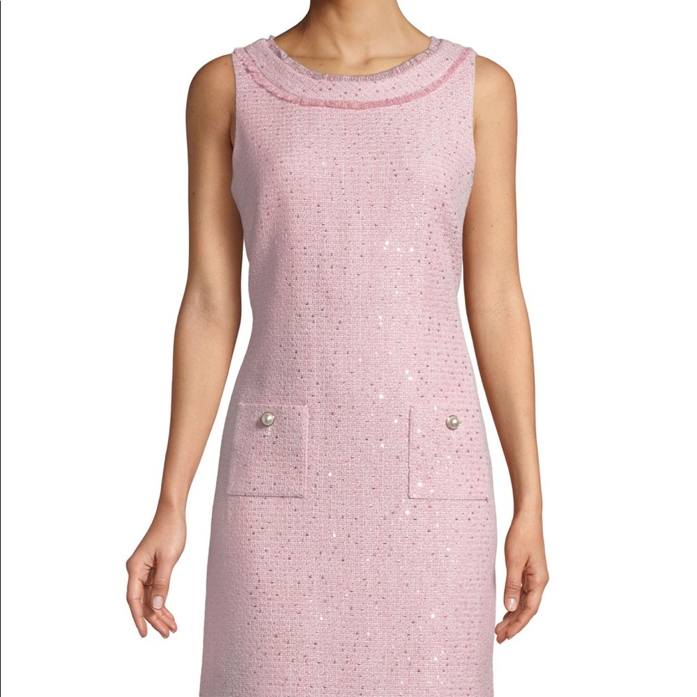 FREE SHIP-Karl Lagerfeld tweed dress - Very Chanel